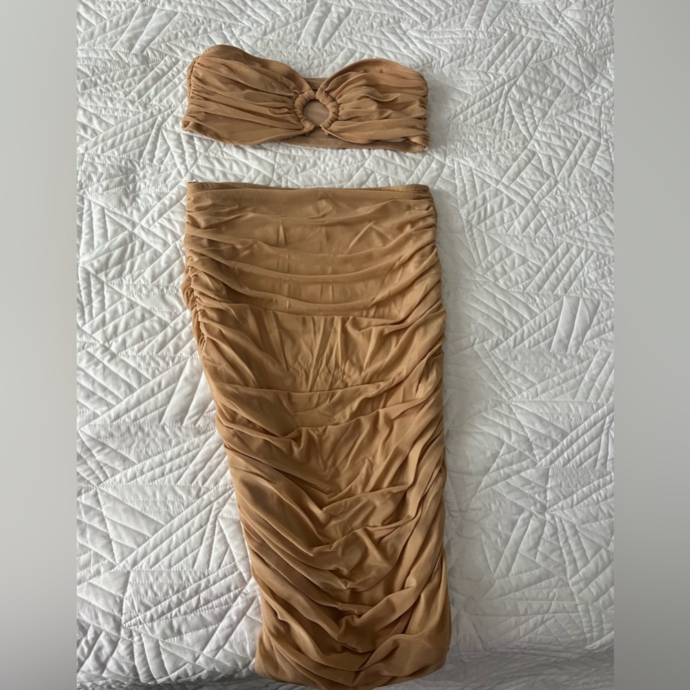 Nice skirt and top set, only worn once.